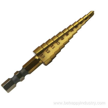 Titanium Coated Step Drill Bit